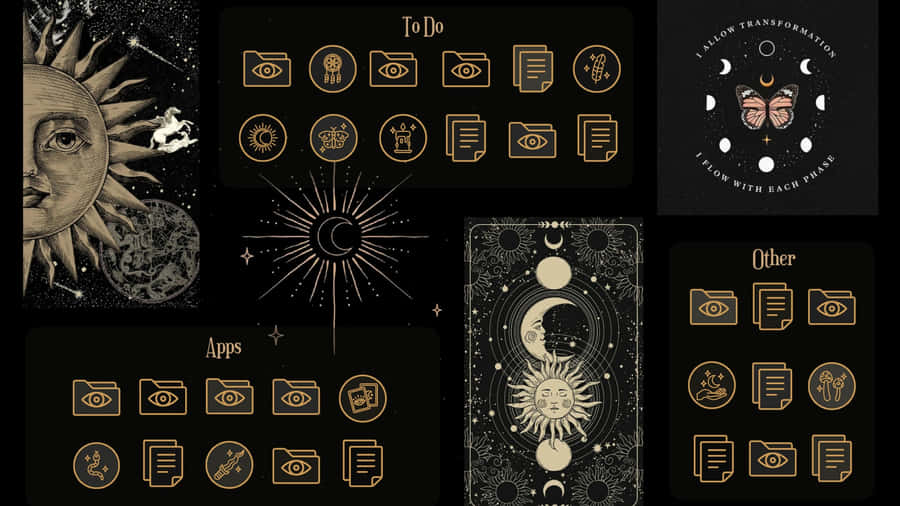 Tarot Zodiac Correspondences Wallpaper