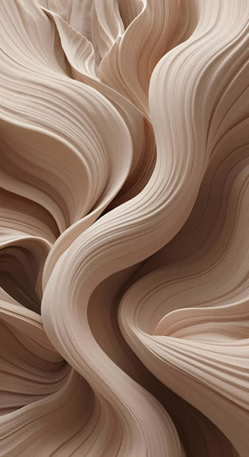 Taupe Abstract Texture Wallpaper