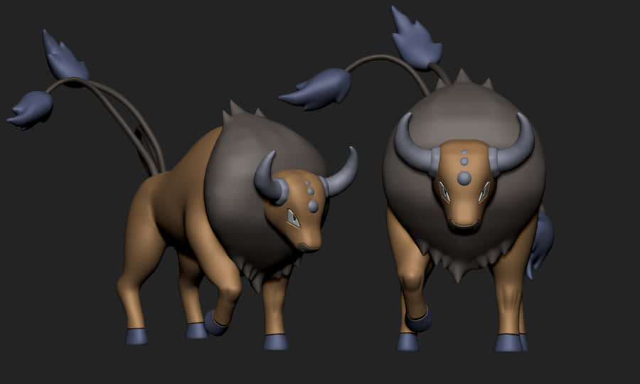 Tauros In 3d Wallpaper