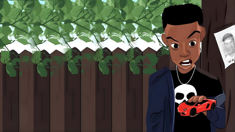 Tay K Animated Scene Wallpaper