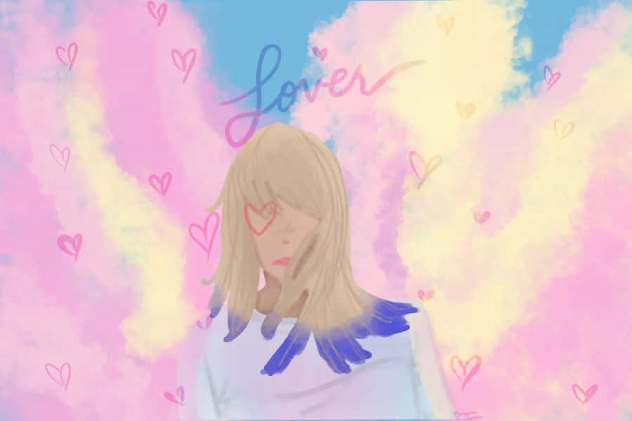 Taylor Swift Lover Inspired Artwork Wallpaper