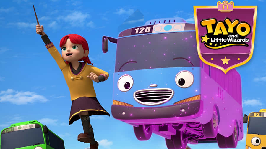 Tayo The Little Bus Characters Wallpaper
