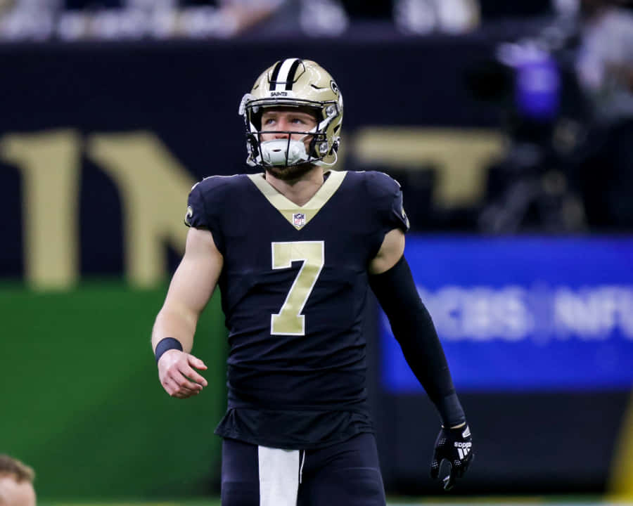 Taysom Hill New Orleans Saints Game Day Wallpaper