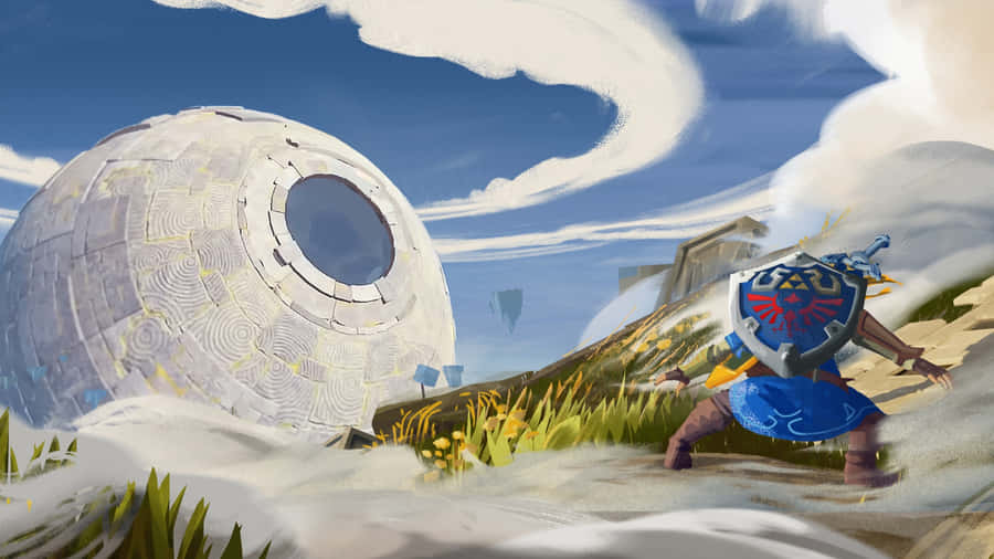 Tears Of The Kingdom Gameplay Wallpaper