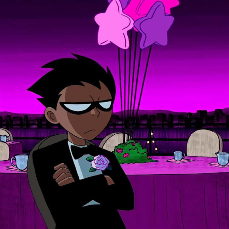 Teen Titans Robin Formal Attire Pfp Wallpaper