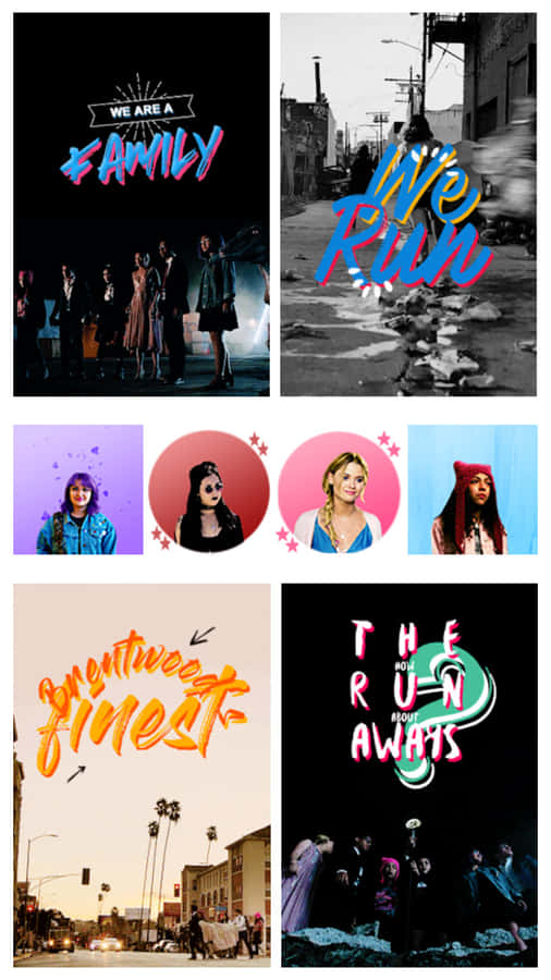 Teens On A Heroic Journey - The Runaways Wallpaper