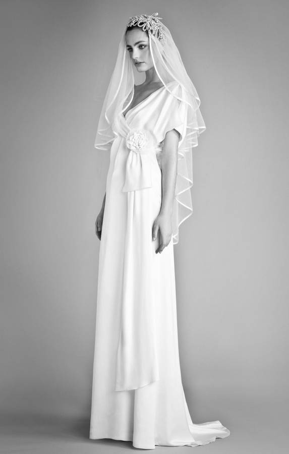 Temperley London Monochrome Veil Wallpaper