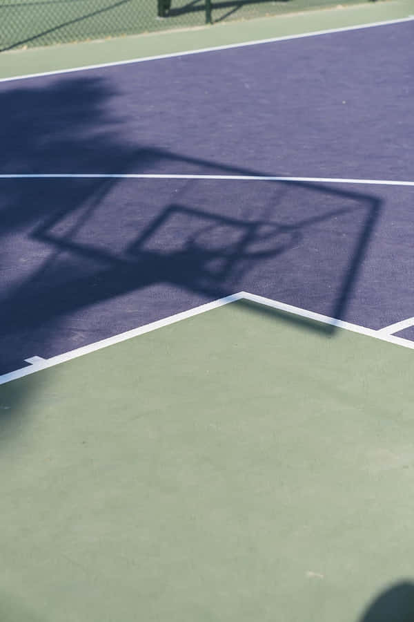 Tennis Court Shadow Art.jpg Wallpaper