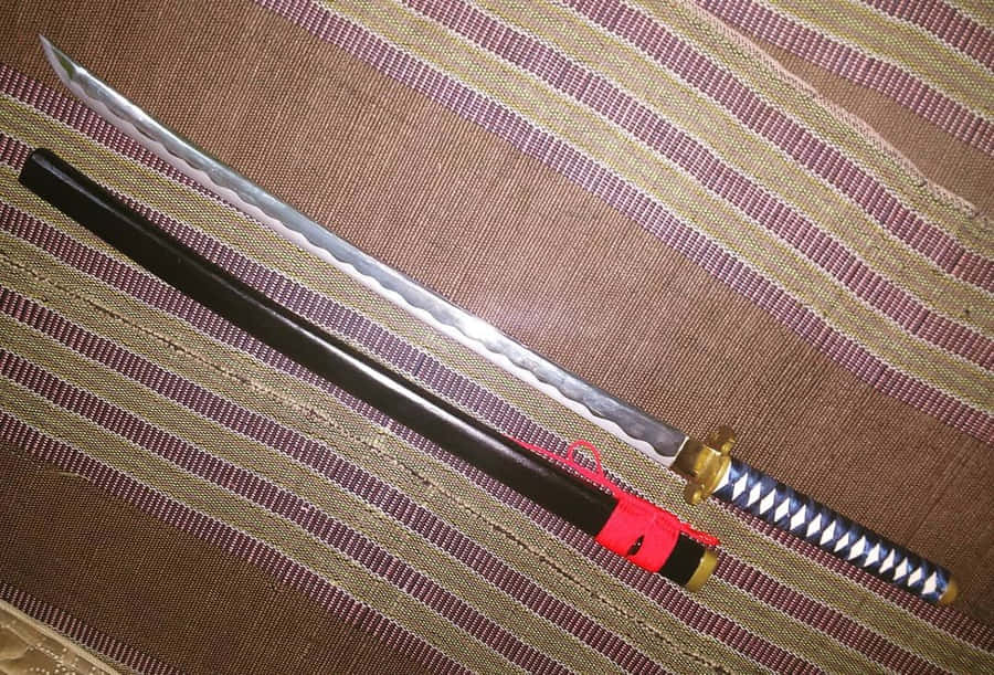 Tenseiga, The Sword Of Life In A Mystical Vortex Wallpaper