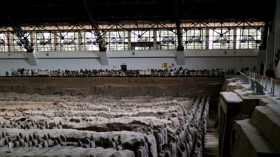 Terracotta Warriors Memorial Art Museum Wallpaper