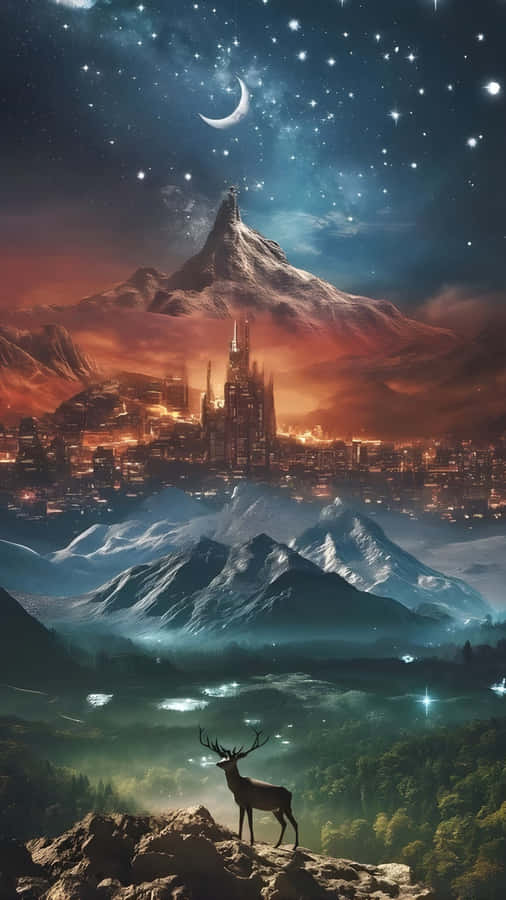 Terrasen Fantasy Landscape Wallpaper