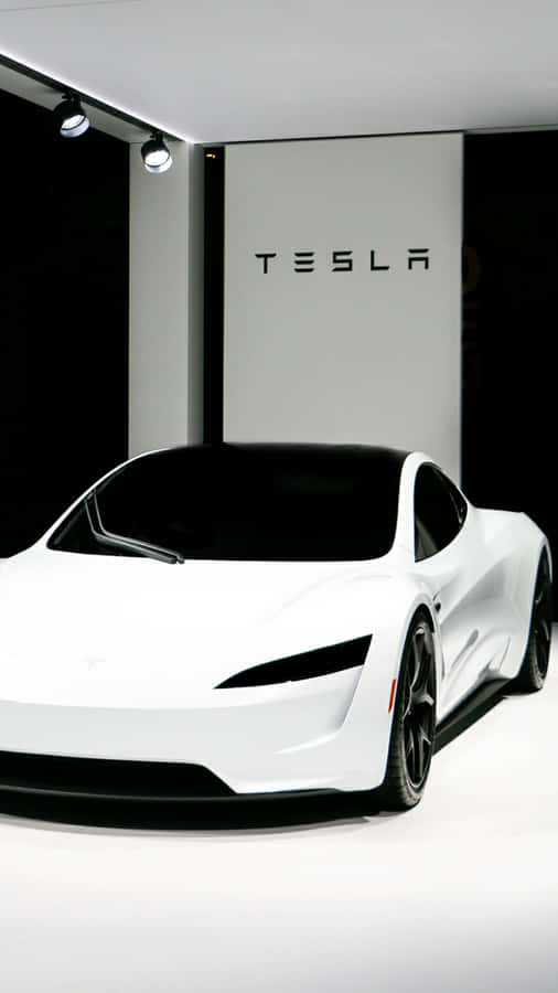 Tesla's New Concept Car Is On Display Wallpaper