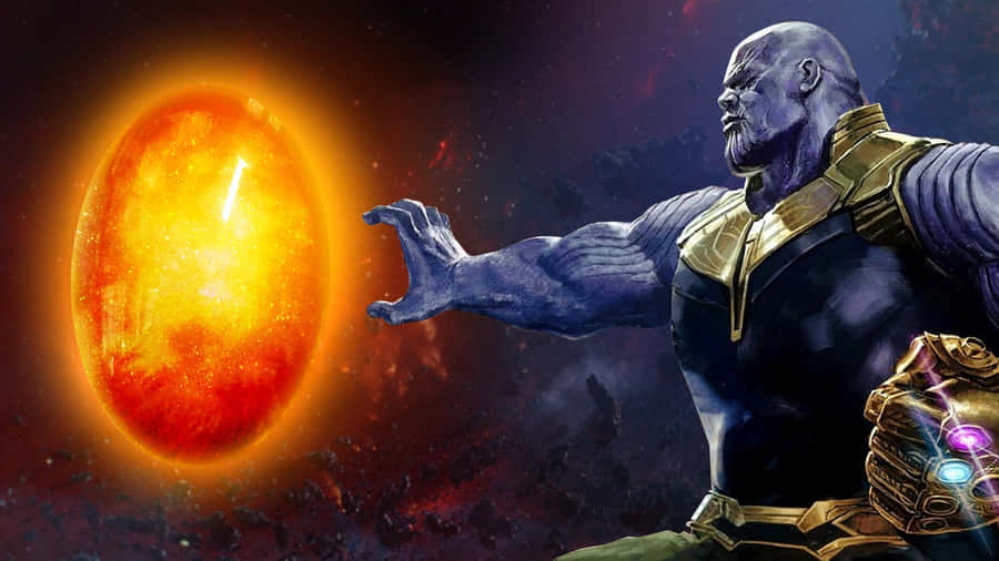 Thanos Reachingfor Soul Stone Wallpaper