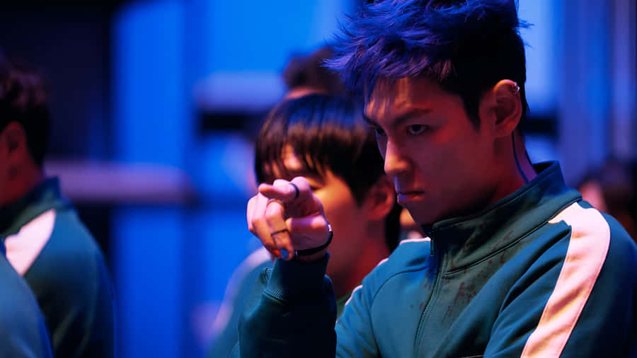 Thanos Squid Game Challenge Wallpaper