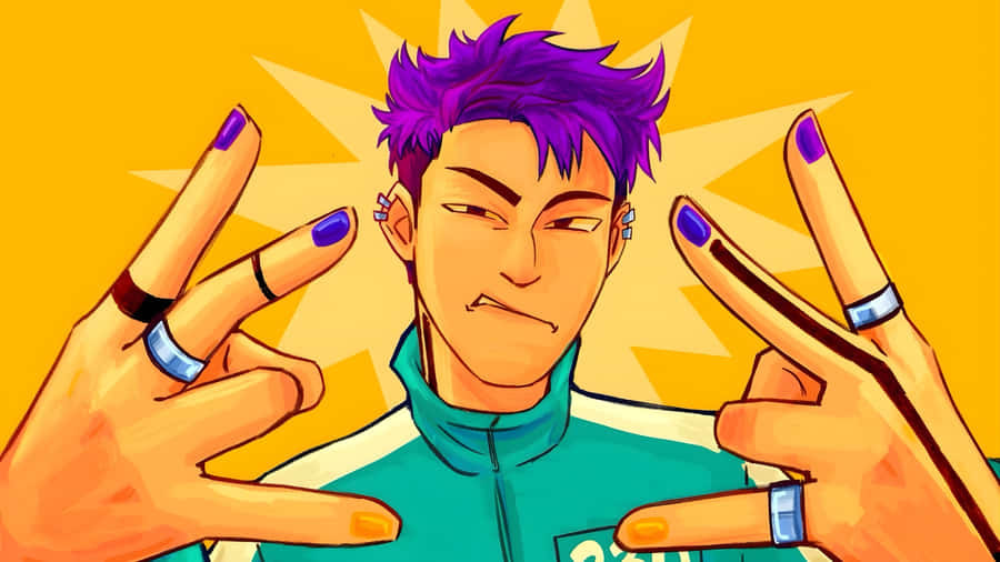 Thanos Squid Game Character Wallpaper