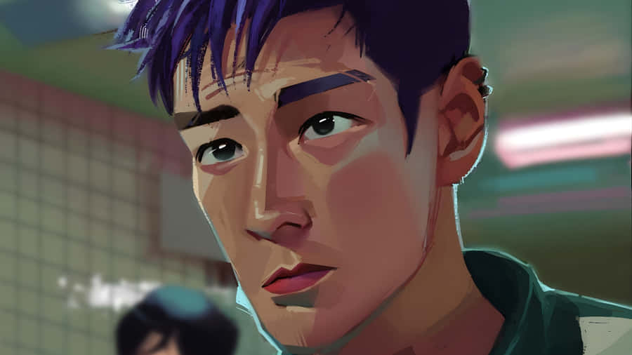 Thanos Squid Game Character Wallpaper