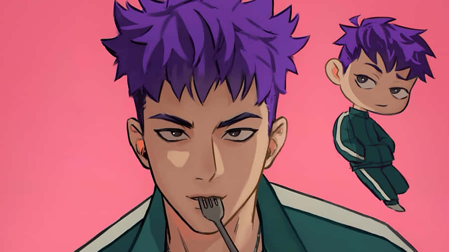 Thanos Squid Game Character Wallpaper