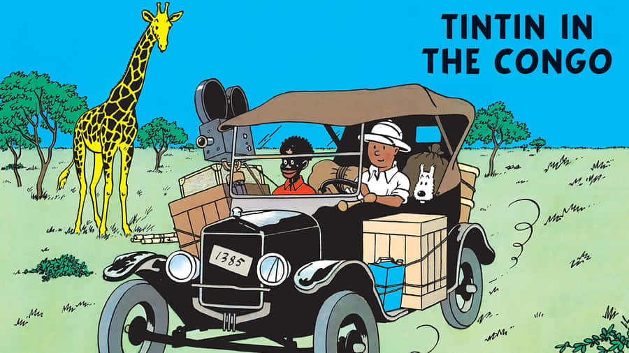 The Adventures Of Tintin In Congo Wallpaper
