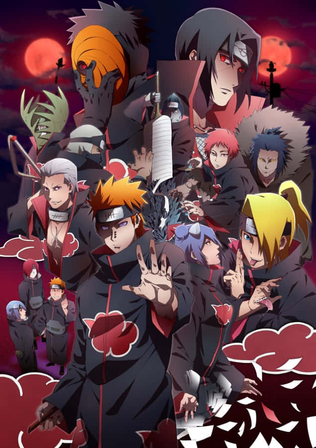 The Akatsuki Plot To Bring An End To The Shinobi World In Naruto Shippuden Wallpaper