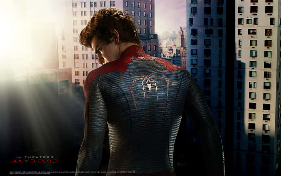 The Amazing Andrew Garfield Spider Man 2 Poster Wallpaper