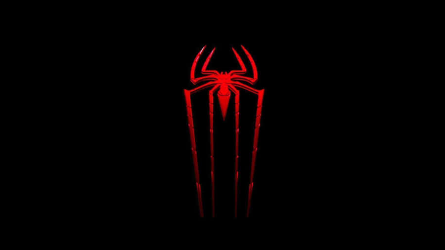 The Amazing Spider - Man Logo On A Black Background Wallpaper