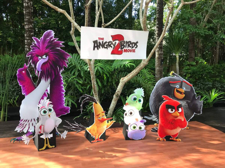 The Angry Birds Movie 2 Cast Standie Wallpaper