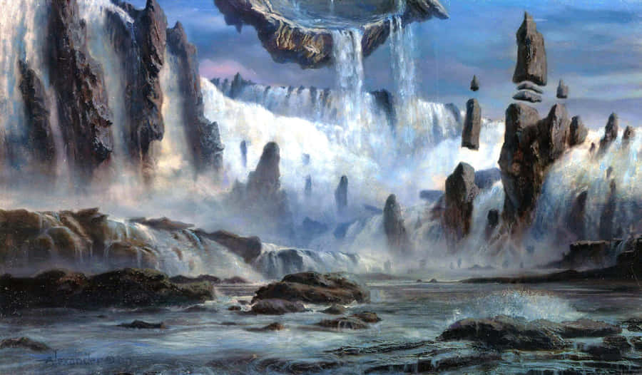 The Artistry Of Nature – Land Art Wallpaper