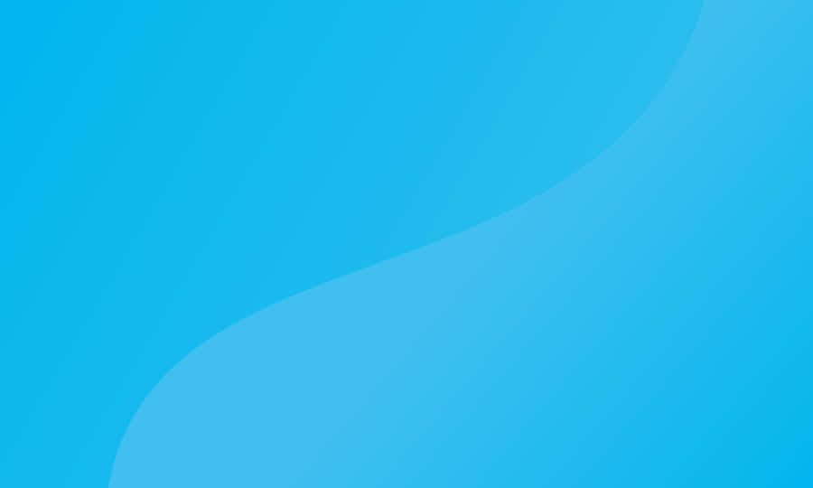 The Beauty Of Simplicity Reflected In A Vibrant Minimalist Blue Landscape Wallpaper