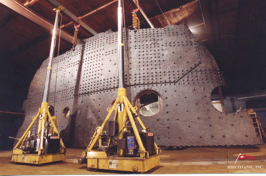 The Big Piece Rms Titanic Museum Wallpaper