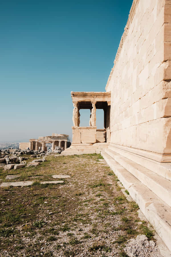 The Brick Walls Of The Erechtheion Wallpaper