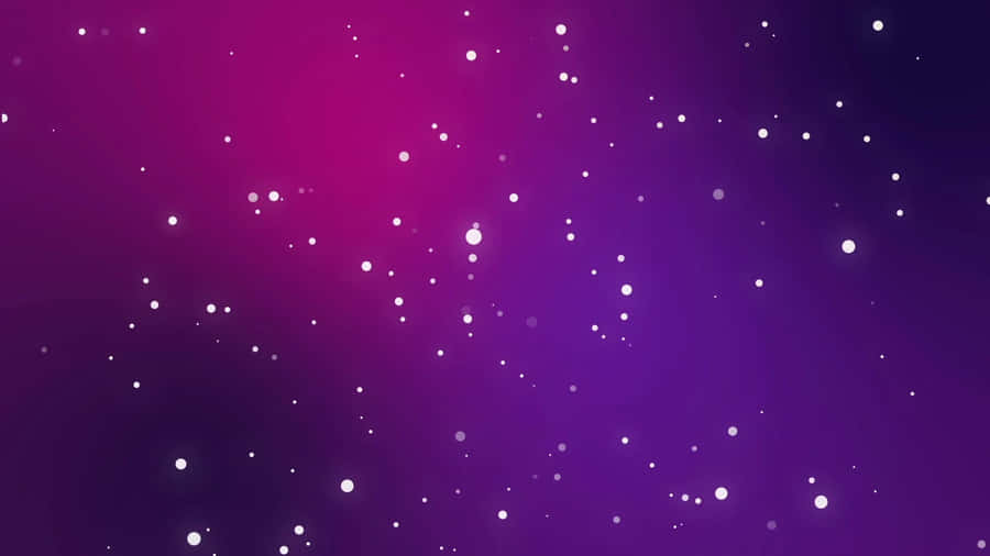 The Brilliance Of A Purple Star, Shining Brightly In A Deep Blue Night Sky. Wallpaper