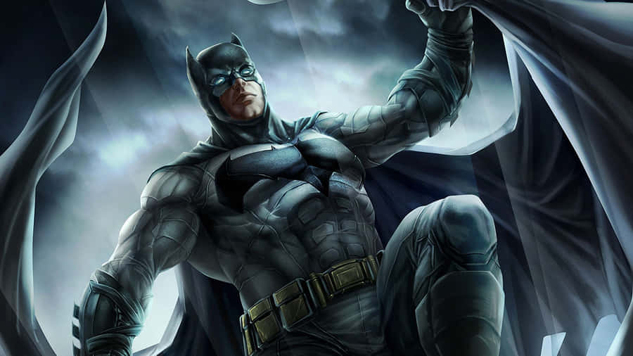 The Caped Crusader's Next Gadget - The Batman Tablet Wallpaper