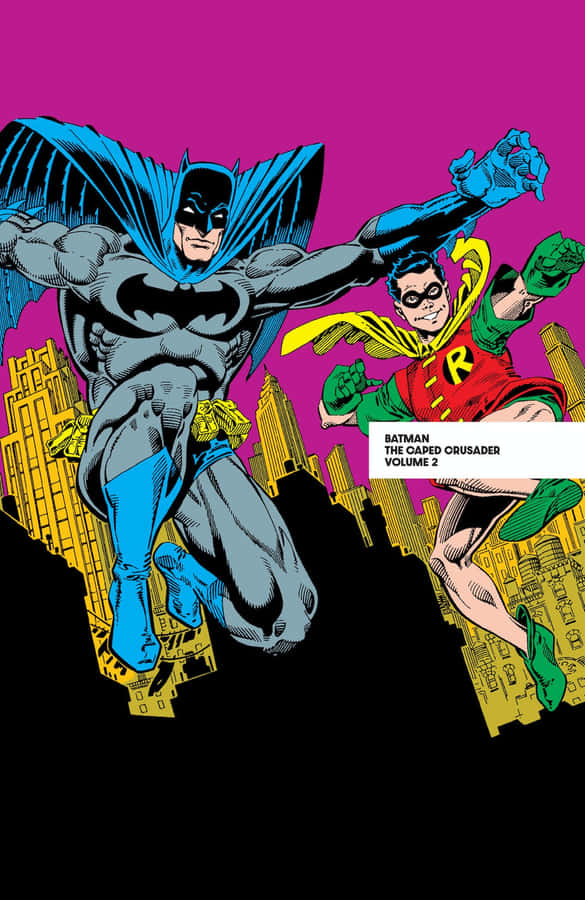 The Caped Crusader Standing Tall In The Night Wallpaper