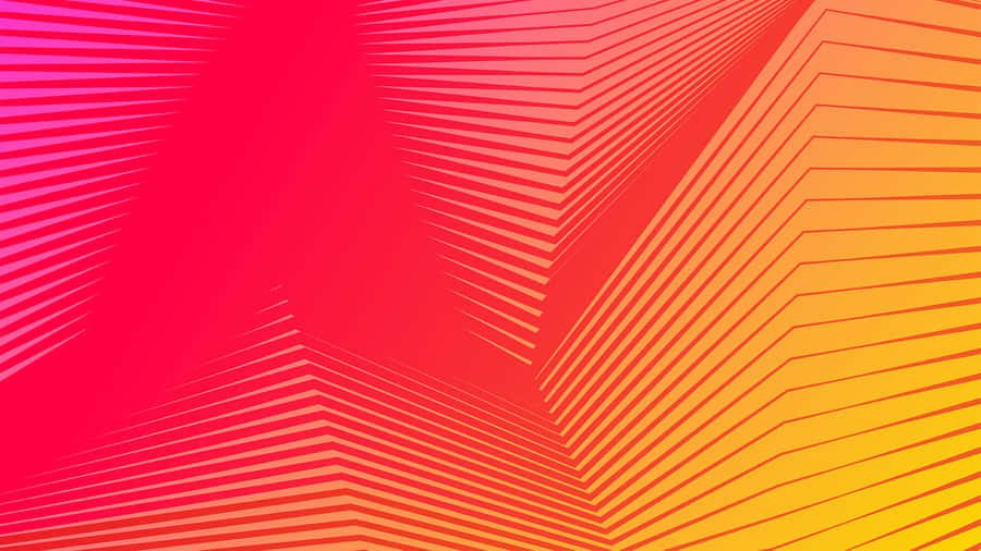 The Contrast Of Red And Orange Wallpaper