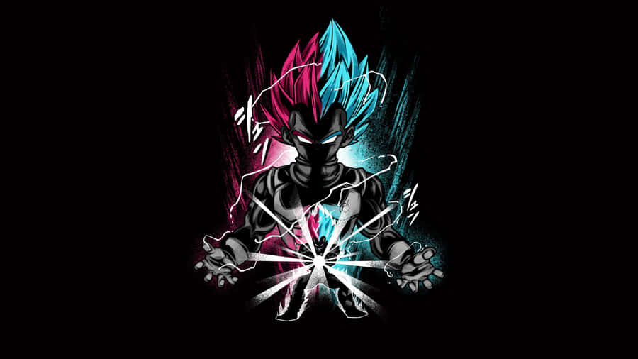 The Coolest Saiyan Prince - Vegeta Wallpaper