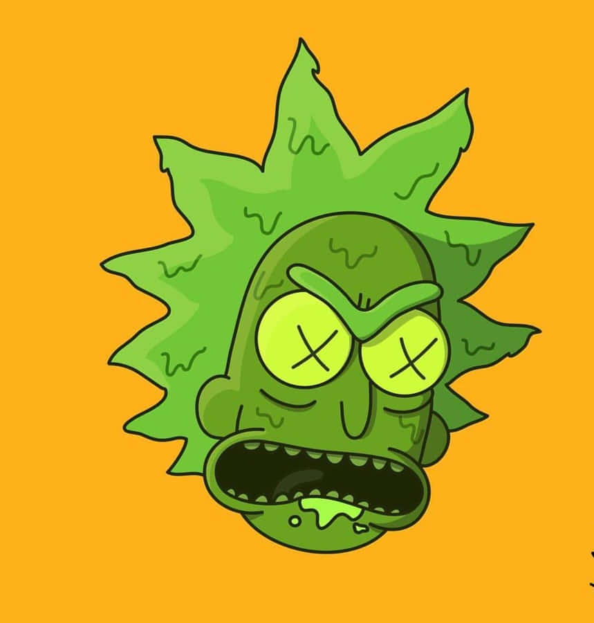 The Cromulons Invading Earth's Sky Wallpaper