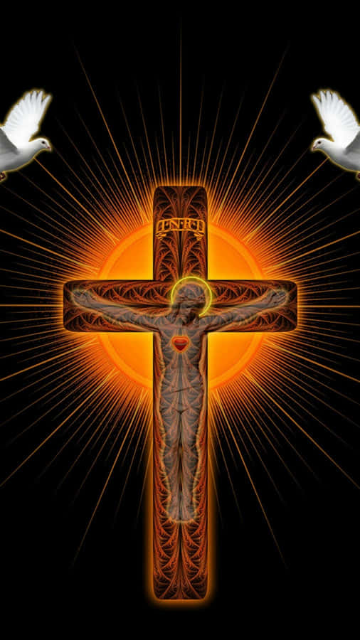The Crucifixion Of Jesus Christ Wallpaper
