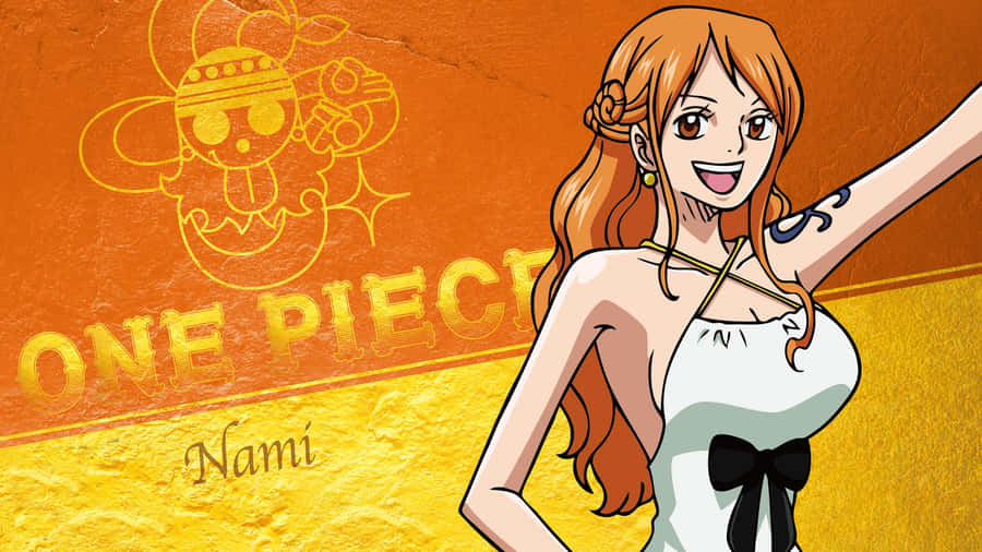 The Cunning And Intelligent Nami, One Piece's Navigator Wallpaper