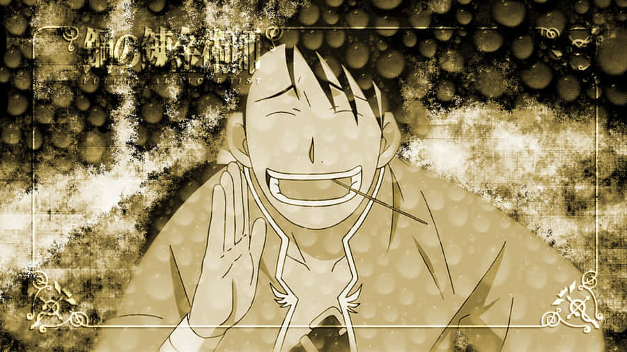 The Cunning Ling Yao Smirking In Battle Wallpaper