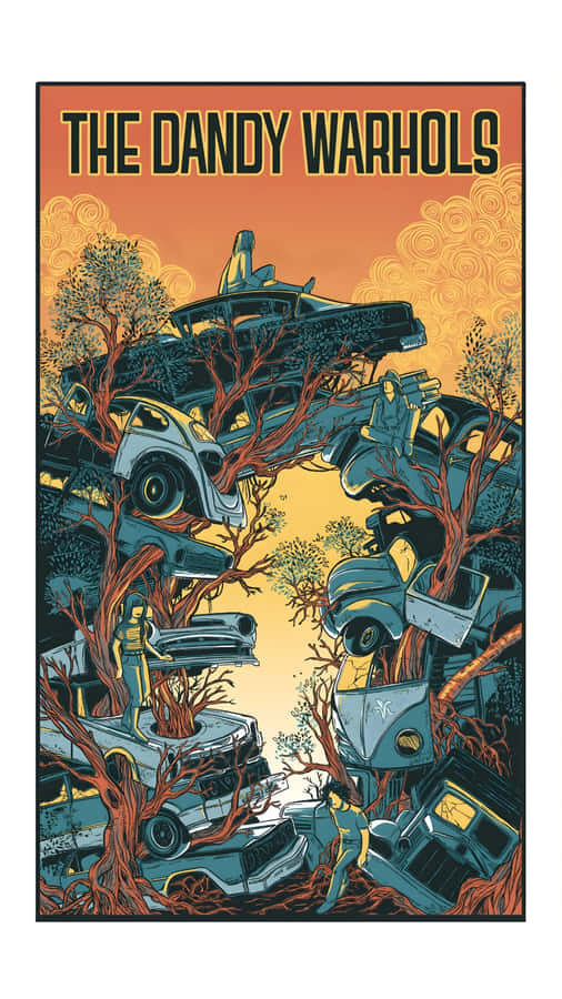 The Dandy Warhols Art Wallpaper