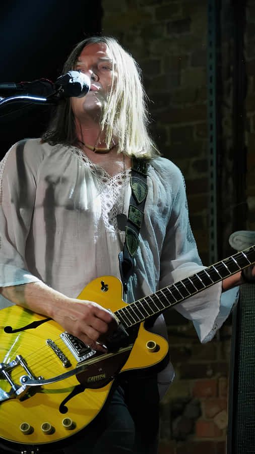 The Dandy Warhols Live Performance Wallpaper