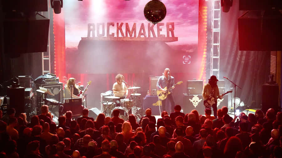 The Dandy Warhols Live Performance Wallpaper