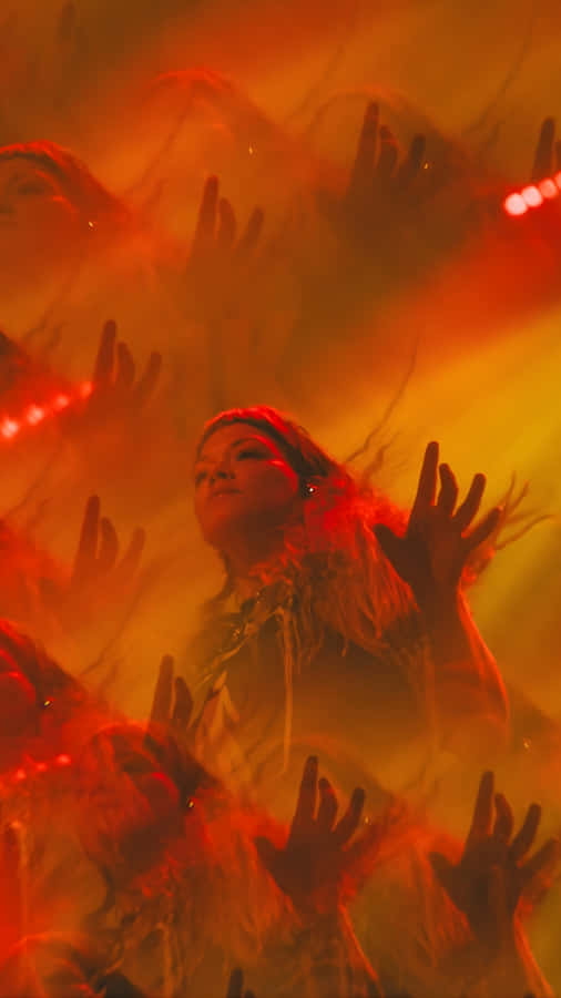 The Dandy Warhols Psychedelic Performance Wallpaper