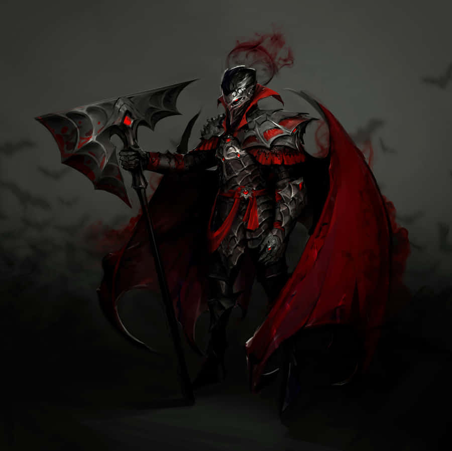 The Dark Enchantment Of A Vampire Lord Wallpaper