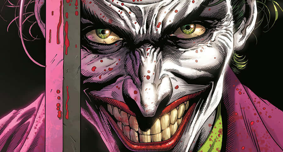 The Dark Joker Unleashed Wallpaper
