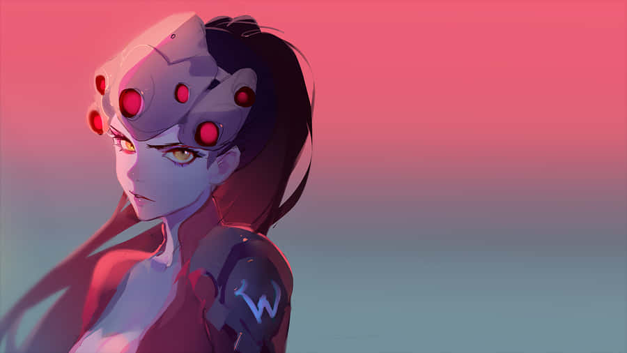 The Deadly Widowmaker Has Overwatch In Her Sights. Wallpaper