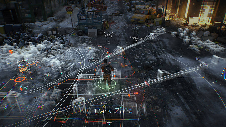 The Division Map Wallpaper