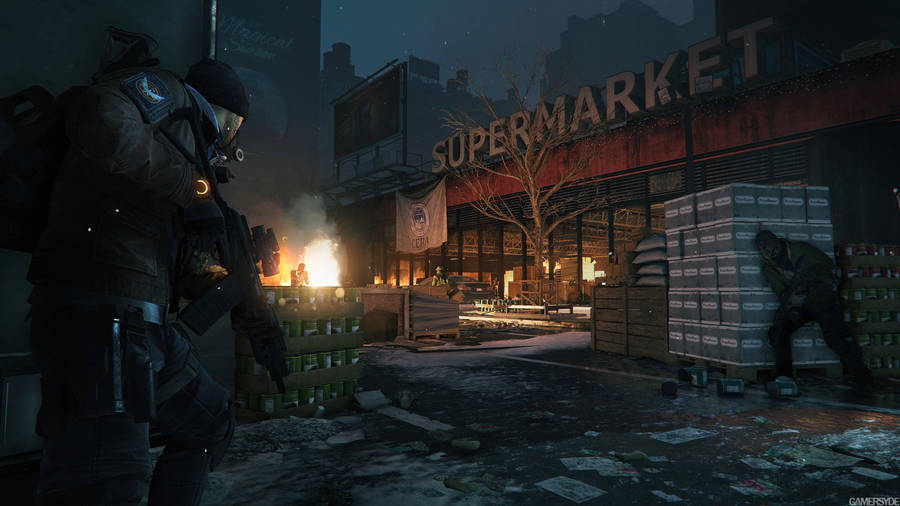 The Division Supermarket Wallpaper