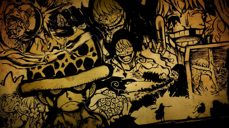 The Donquixote Family In Full Force Wallpaper