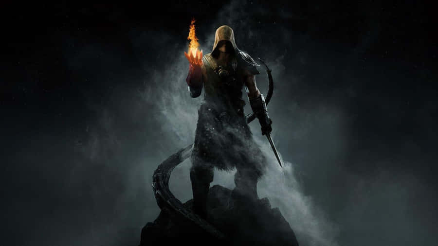 The Dragonborn - Savior Of Skyrim Wallpaper